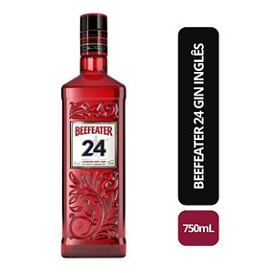 Kit 1und Gin Beefeater Dry Gin 750ml + 1und Bolsa Exclusiva Beefeater + 2 Taças