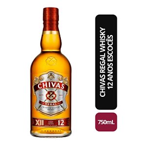 Chivas Regal Whisky 25 anos Escocês - 700ml