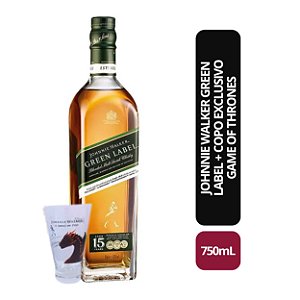 Johnnie Walker Gold Label 750ML + Copo Exclusivo Game Of Thrones "A Song Of Ice"