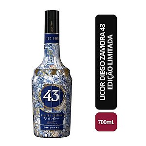 Kit Licor 43 700ML + 2und Mini Canecas Personalizados (Vidro)