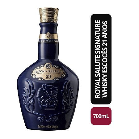 Whisky Escocês Royal Salute Signature 21 Anos - 700mL